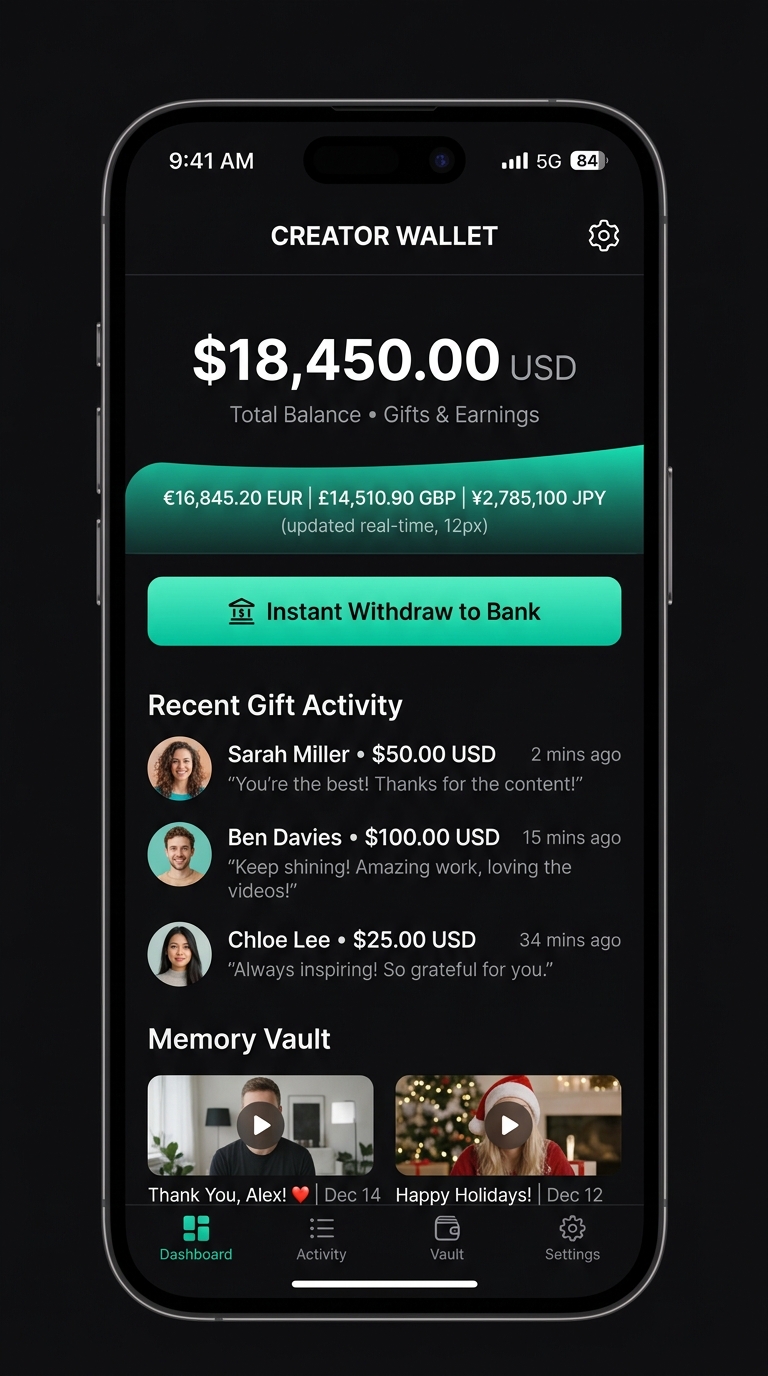 Digital Wallet UI